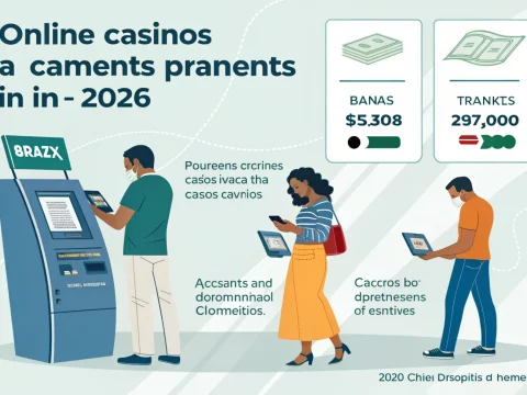 Saques em Cassinos Online no Brasil 2026